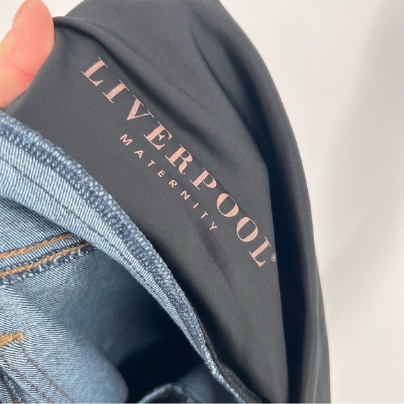 Liverpool Maternity Jeans Crop Love Cuffed Hem NWT - Picture 5 of 6
